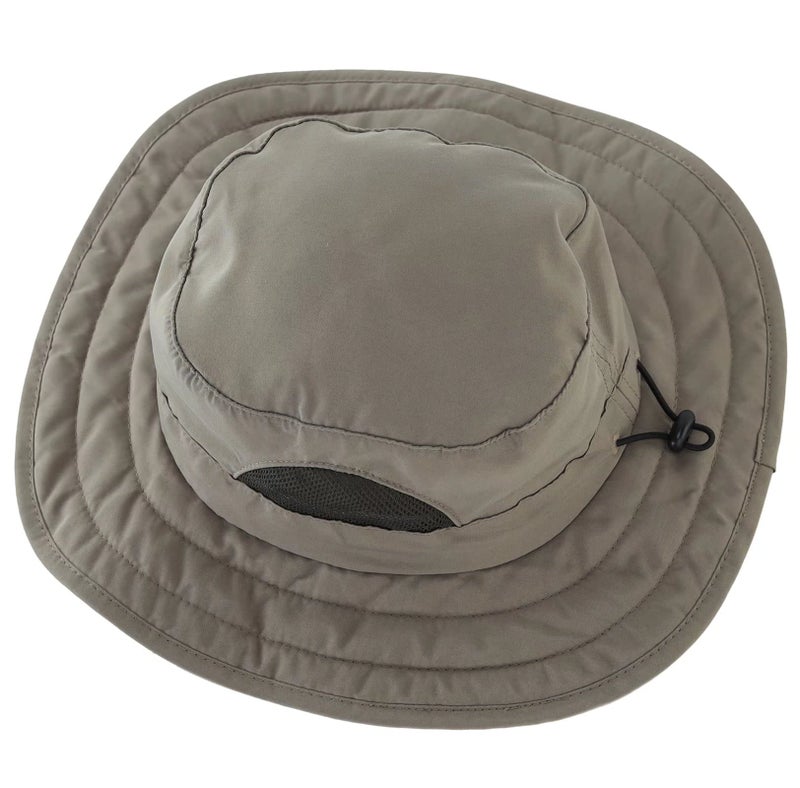 Connectyle Kids UPF 50+ Bucket Sun Hat UV Sun Protection Hats Wide Brim Summer Beach Hat Army Green - Image 3